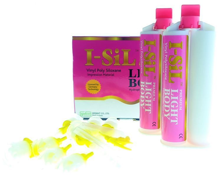 I-Sil Light Body (Ай-Сіл Лайт Боді) &ndash; А-силіконова відбиткова, корегуюча 2 картриджа по 50 мл. 1737764854 фото