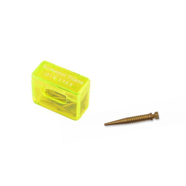Титановые штифты (шипы) Screwpol Titane &Oslash; 1.6 L13.5 (12шт) Apol (Франция) 2351200087 фото