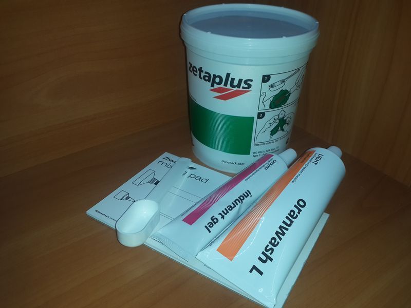 Зета Плюс, Zeta Plus, С-силіконова відтискна маса,НАБІР 358751090 фото