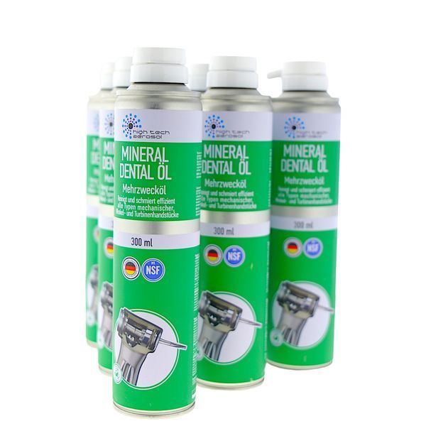 Масло - спрей для стоматологических наконечников MINERAL DENTAL OIL, 300 мл. 1472725842 фото