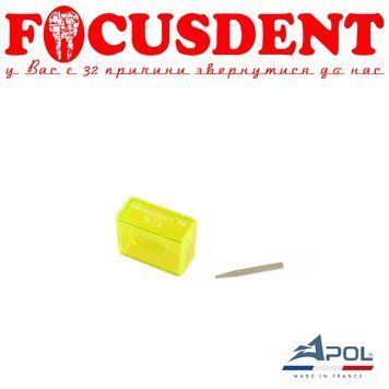 Стекловолоконные штифты Fibreglass &Oslash; 1.6 L19 (6шт) Apol (Франция) 2351287764 фото