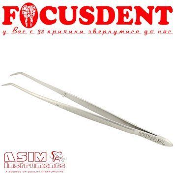 Пинцет стоматологический Meriam 16 см Asim DE-385 743361046 фото