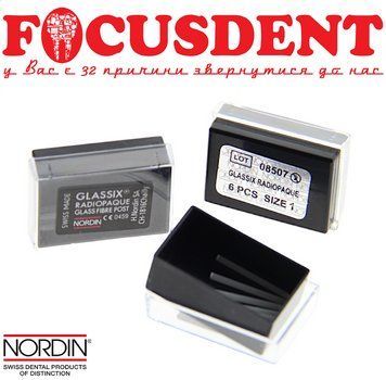 Штифти скловолоконні NORDIN GLASSIX №1 1561786238 фото