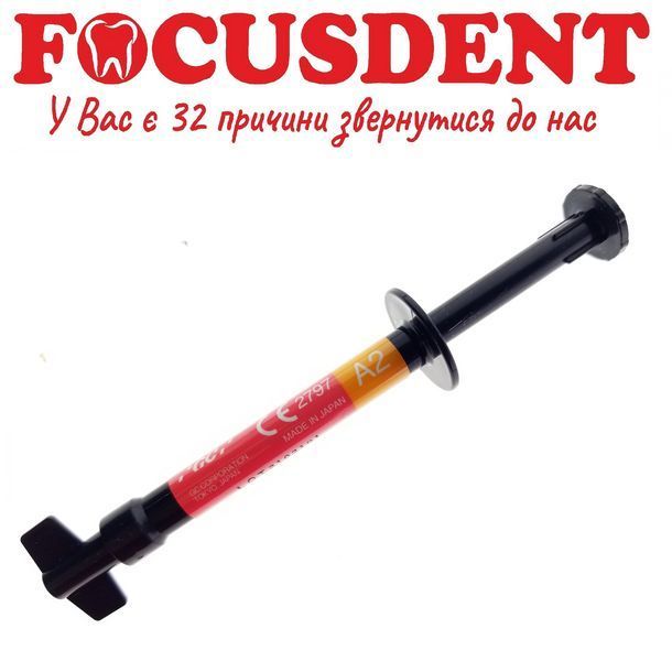Gradia Direct Flo А2 Градія директ флоу світлотвердіючий гібридний композит GC 1528612163 фото