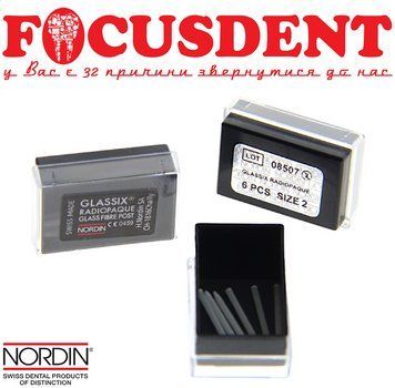 Штифти скловолоконні NORDIN GLASSIX №2 1561787941 фото