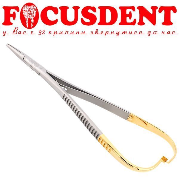 Иглодержатель Матье 14 см с фиксатором Research DE-1098 2988100526638 фото