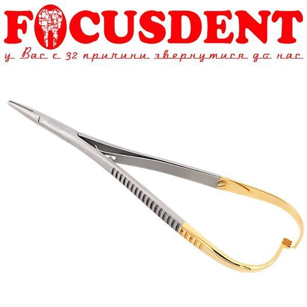 Иглодержатель Матье 14 см с фиксатором Research DE-1098 2988100526638 фото