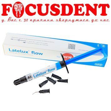 Лателюкс флоу А1 (Latelux flow A1) шприц 5г. 2359140534 фото