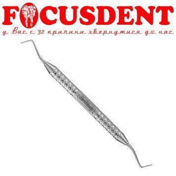 Hu-Friedy CP44S6 двухсторонний резак (скальпель) с стандартной ручкой из нержавеющей стали 2772513010 фото