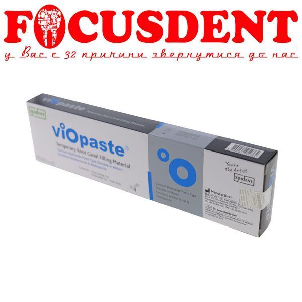 VioPaste (Віопаста) 2г матеріал до тимчасового пломбування кореневого каналу Spident 1528700998 фото