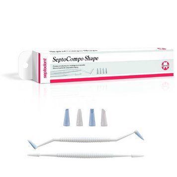 SeptoCompo Shape 10364U силіконові пензлі для нанесення композитних матеріалів Septodont 2790883976 фото