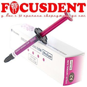 ESTELITE UNIVERSAL FLOW (Medium) А2 (Естелайт Універсал Флоу 3.0g) TOKUYAMA DENTAL 2316016593 фото
