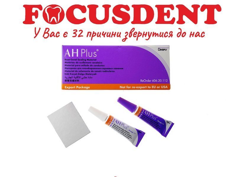 АН Plus (Аш Плюс) двокомпонентний матеріал для пломбування каналів 1069042651 фото