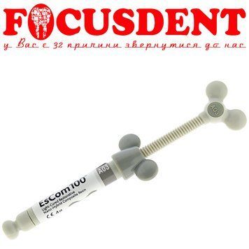 ЕсКом ОА3, (EsCom100 OA3 refill) 4г. світлотверднучий наногібридний композит SPIDENT 2529519146 фото