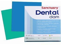 Платки до коффердама Sanctuary Dental Dam, (Medium MINT), 36 шт. в упак. 509835253 фото