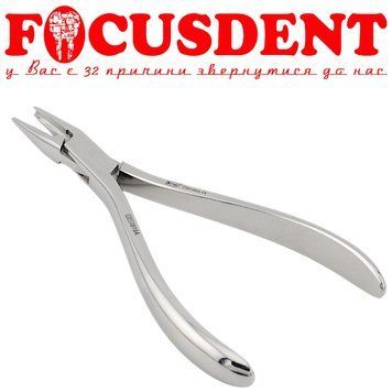 Щипці ортодонтичн (плоскогубці) Krugg PINZA CENTURY OPTICAL для вигину дроту з желобком 3000/53 2784250156 фото