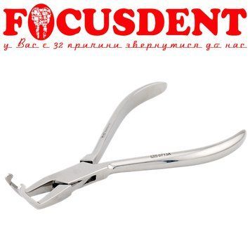 Щипці ортодонтичні допоміжні Krugg Pinza Century How curva кутові max діам. 0.7 мм 140 мм 3000/72 2784251031 фото