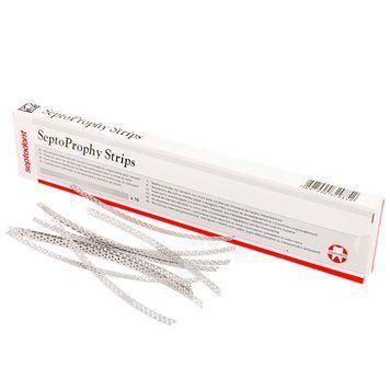 SeptoProphy Strips полоски с микролезвиями для удаления зубного камня 10 шт. Septodont 7897990329852 фото