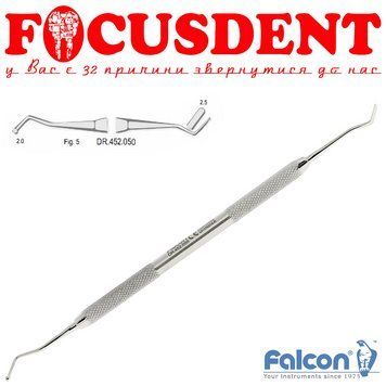 Гладилка Falcon DR.452.050 (2 - 2,5 мм) 2387977950 фото