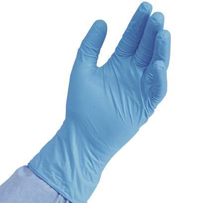 Рукавички &laquo;Ѕемрегсаге Nitrile&raquo; S 200шт. нітрилові нестерильні неприпудрені 473411436 фото
