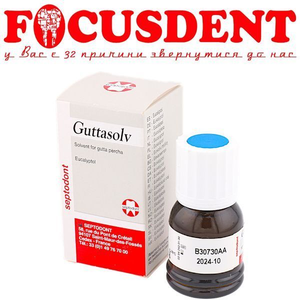 Guttasolv (Гутасолв)&nbsp;стоматологічний препарат-розчинник для роботи з гуттаперчею 13ml Septodont (термін до 2024-10) 2790647727 фото