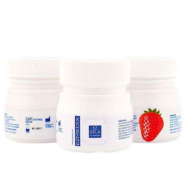 Аплікаційний гель EZ GEL-A (30 мл), полуниця 1582649838 фото