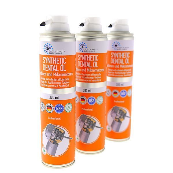 Масло-спрейдля турбинных и микромоторных наконечников, SYNTHETIC DENTAL OIL 300мл 526743980 фото