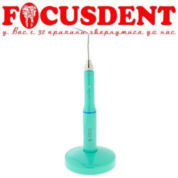 Обтуратор для гутаперчи Obturation Pen (Термоплагер для разогрева гутаперчи) JR-1 бирюзовый + 2 насадки 2262111159 фото