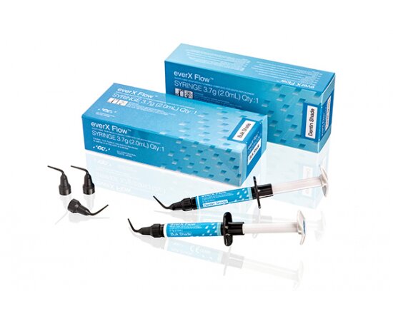 EverX Flow Dentin GC шприц 3.7 г , изображение 2 EverX Flow Dentin GC шприц 3.7 г , изображение 2